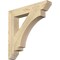 Ekena Millwork Imperial Slat Rough Sawn Bracket, Douglas Fir, 4"W x 26"D x 26"H BKT04X26X26IMP06RDF - alternate 1